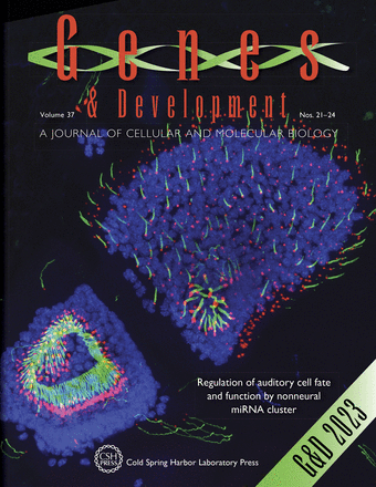 Genes and Development cover