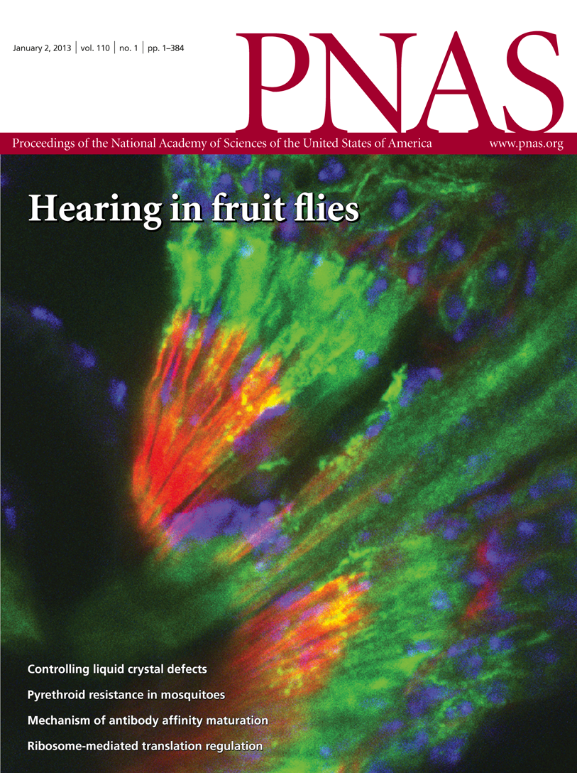 PNAS cover