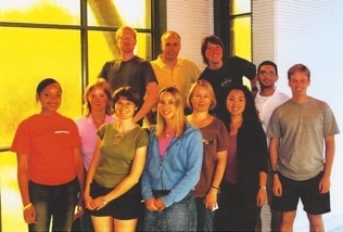 Lab members group photo